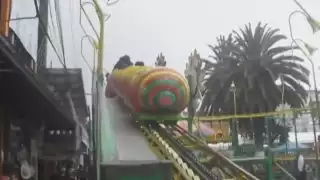 Por falta de mantenimiento el juego mecánico presentó fallas