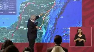 López Obrador indicó que se requiere el aeropuerto de Tulum para seguir recibiendo turistas, porque la terminal de Cancún está saturada al registrar entre 500 a 600 vuelos diarios