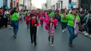 Este jueves comenzaron los desfiles del Carnaval de Mérida 2024