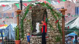 La iglesia católica nuestra señora de Guadalupe comienza a recibir visitantes