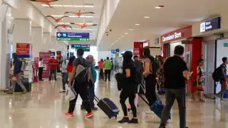 La movilidad de pasajeros en el Aeropuerto de Mérida se mantiene alta este martes
