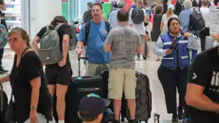 Se registraron 659 operaciones aéreas en el aeropuerto de Cancún