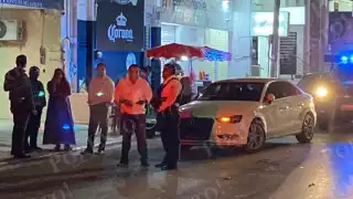 El ebrio fue asegurado y traslado de manera administrativa a los separos