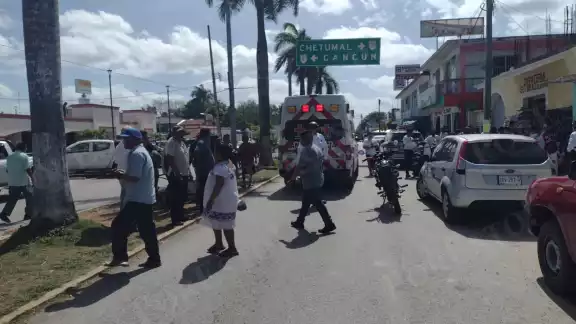 Los hechos se registraron en la avenida Lázaro Cárdenas entre la calle 68 y la avenida Benito Juárez Los hechos se registraron en la avenida Lázaro Cárdenas entre la calle 68 y la avenida Benito Juárez