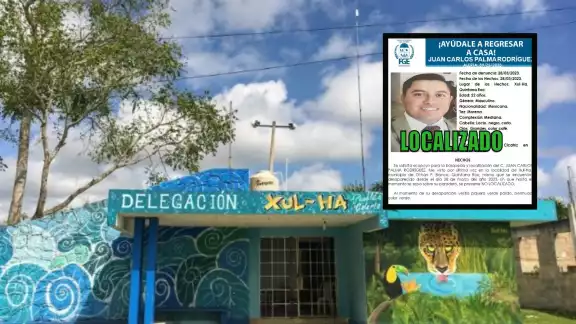 El hombre apareció con buen estado de salud El hombre apareció con buen estado de salud