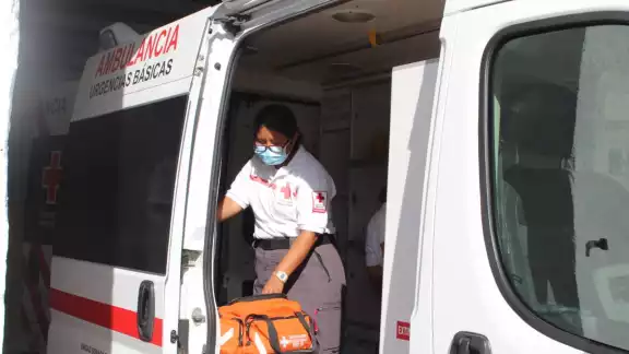 La mujer murió pese a que fue atendida por paramédicos en Tekax La mujer murió pese a que fue atendida por paramédicos en Tekax