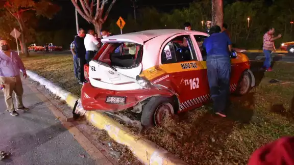 El accidente tuvo lugar en la avenida Héroe de Nacozari El accidente tuvo lugar en la avenida Héroe de Nacozari