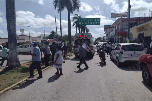 Los hechos se registraron en la avenida Lázaro Cárdenas entre la calle 68 y la avenida Benito Juárez