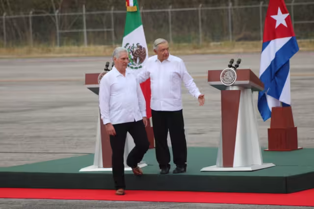 AMLO y Miguel Díaz-Canel se reunirán por la tarde de este sábado