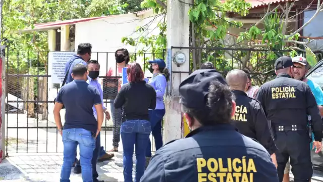 Al lugar arribaron elementos de la Policía Estatal y del DIF Campeche