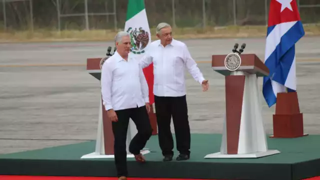 AMLO y Miguel Díaz-Canel se reunirán por la tarde de este sábado