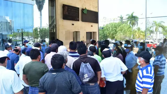 Hace unos días, los campesinos acusaron al Presidente Municipal de Hecelchakán de haberles entregado fertilizantes falsos