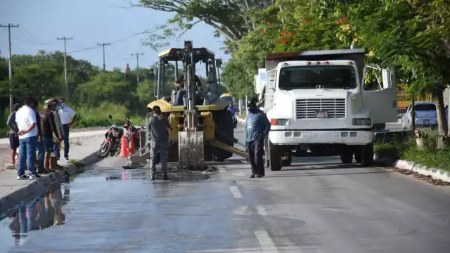 Aproximadamente cerraron un tramo de 50 metros