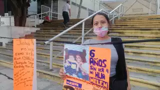 Las protestas se hicieron afuera del juzgado de Mérida