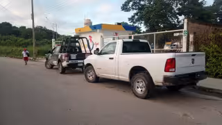 Al lugar llegaron elementos de la policía municipal para las investigaciones correspondientes