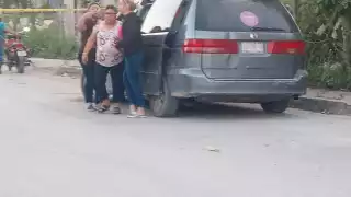 La camioneta golpeó al ciclista y lo mató