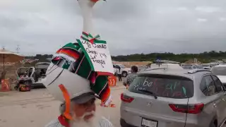 El hombre viajó desde la CDMX hasta Cancún