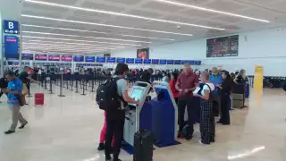 ASUR reporta poca afluencia en la terminal cuatro
