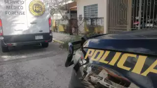 En el lugar estaban presentes los tripulantes de la patrulla 6454 de la Secretaria de Seguridad Pública