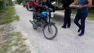 Las motos se encontraban intactas, por lo que pudieron ser identificadas por los vecinos