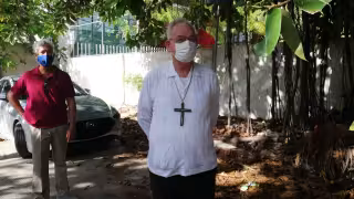 El obispo indicó que es muy importante seguir las medidas sanitarias en estas elecciones