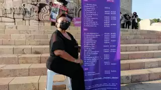 Las mujeres se manifiestan en Mérida