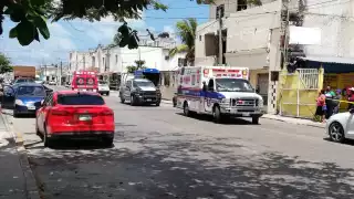 Aquí fue el lugar del ataque armado