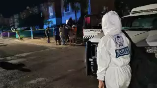 Testigos manifestaron que los delincuentes habían huido a bordo de una motocicleta sin poder señalar sus características