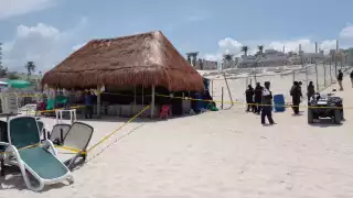 El operativo se realizó en Playa Delfines de la Zona Hotelera de Cancún