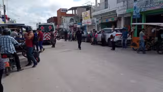 El hombre fue trasladado al Hospital General 'Janell Romero Aguilar' para su valoración médica