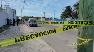 El joven murió electrocutado desde el asiento de la grúa en Progreso