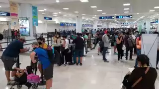 435 operaciones programadas para hoy 3 de agosto, en el  aeropuerto de Cancún