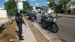 Al lugar llegaron como apoyo del motopatrulleros GM-2296 y GM-2325 del grupo Goeras Motorizados