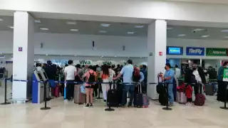 Los domingo se reduce hasta en un 50% las conexiones aéreas en el aeropuerto de Mérida
