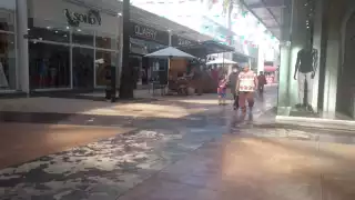 Algunas personas indicaron que no se encontraban informadas sobre el temblor y sus réplicas, que se registraron este lunes