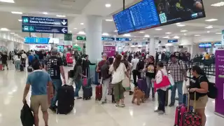 El Aeropuerto Internacional de Cancún reportó 503 operaciones aéreas