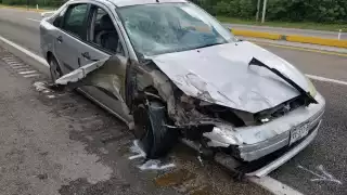 El conductor del automovil Ford Focus se dio a la fuga
