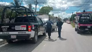 Detienen a un hombre por presunta portación de un arma en Escárcega