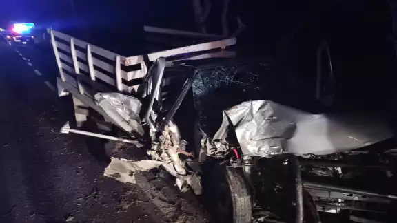 La camioneta fue pérdida total La camioneta fue pérdida total
