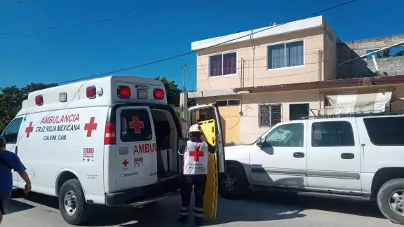 El joven fue trasladado al hospital la mañana de este sábado El joven fue trasladado al hospital la mañana de este sábado