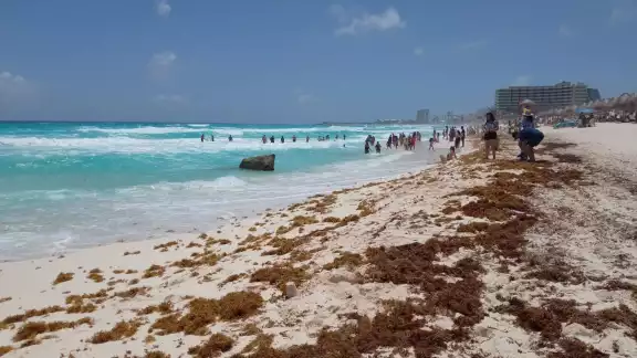 Las temperaturas en la Península de Yucatán oscila entre los 30 y 36 grados centígrados, según The Weather Channel