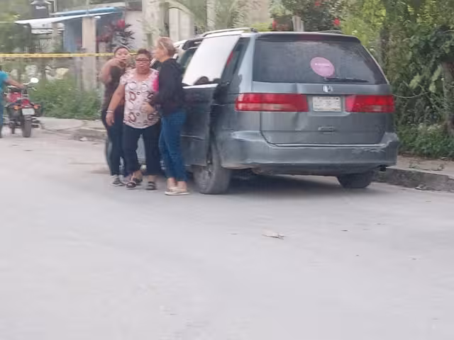 La camioneta golpeó al ciclista y lo mató