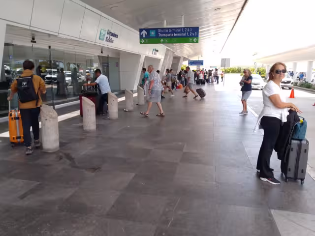El tráfico de Cancún a la terminal aérea no presenta dificultades