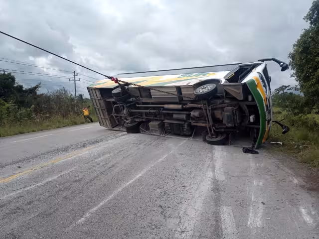 El conductor se dio a la fuga