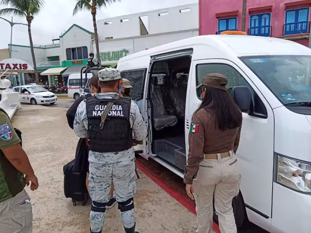 Esto ocurrió durante un operativo en Cozumel