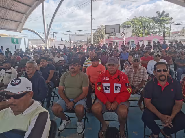 Hubo gran presencia de los pescadores en Progreso
