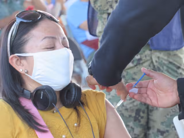 El módulo de vacunación anticovid en Cozumel se ubica en las instalaciones del Domo Bicentenario