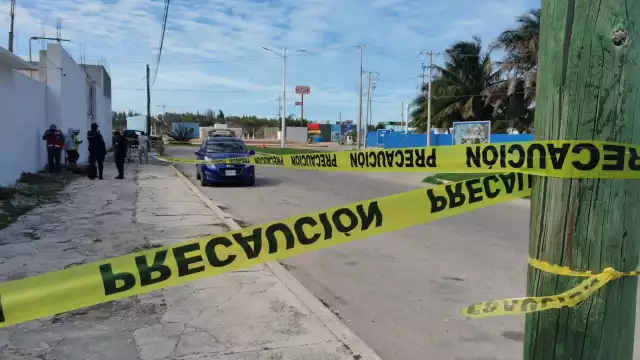 El joven murió electrocutado desde el asiento de la grúa en Progreso