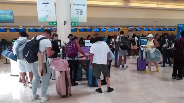 El Aeropuerto Internacional de Cancún reportó 556 operaciones programadas