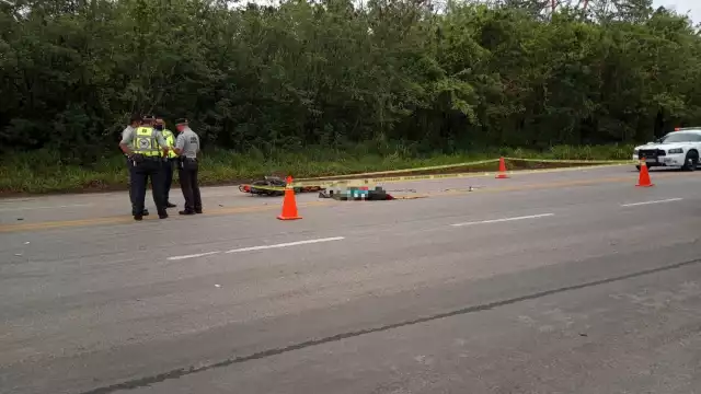 Al lugar llegaron elementos de la Guardia Nacional para acordonar el  área del accidente
